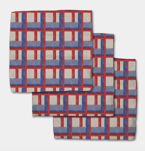 Geometry Dishcloth Set | Cielo Grid