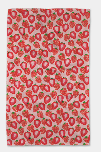 Geometry Tea Towel | So Many Strawberries