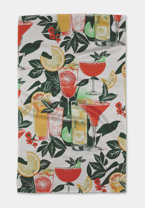 Geometry Tea Towel | Summer Refreshments