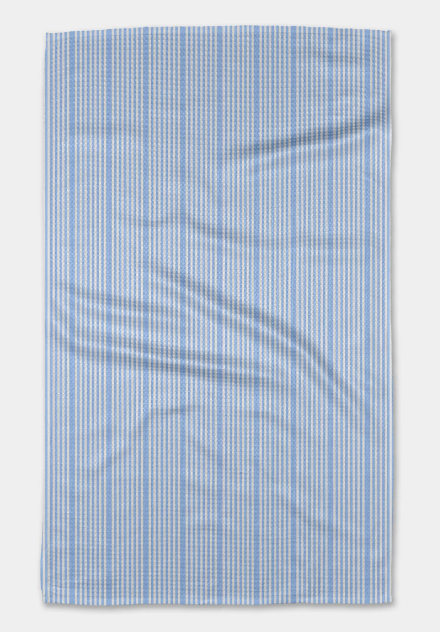 Geometry Tea Towel | Soft Summer Blue