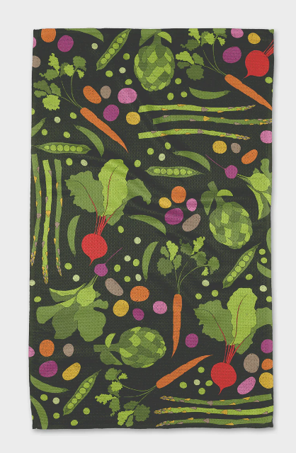 Geometry Tea Towel | Spring Sprout