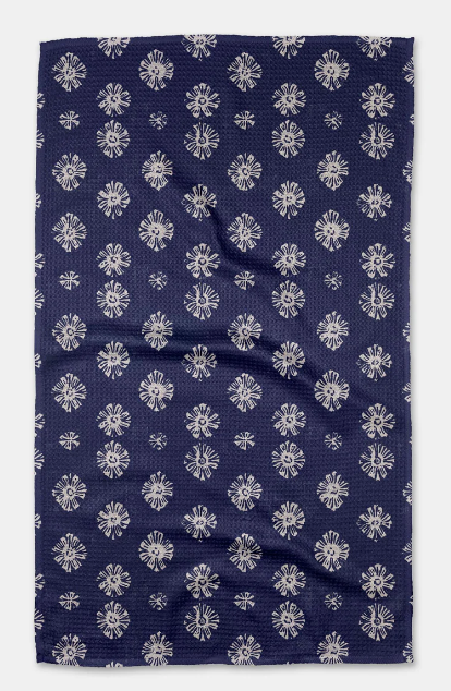 Geometry Tea Towel | Leyla Blue