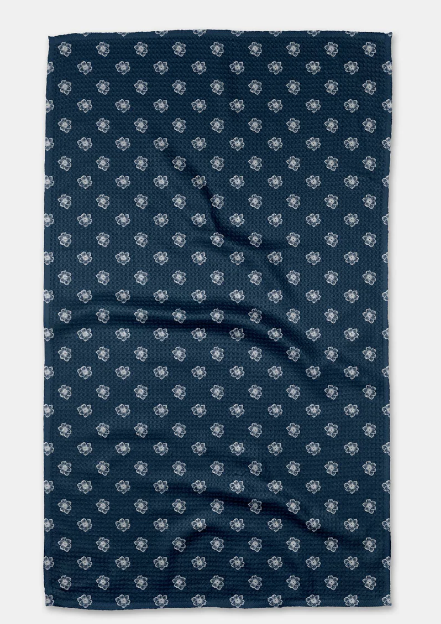 Geometry Tea Towel | Bluebell