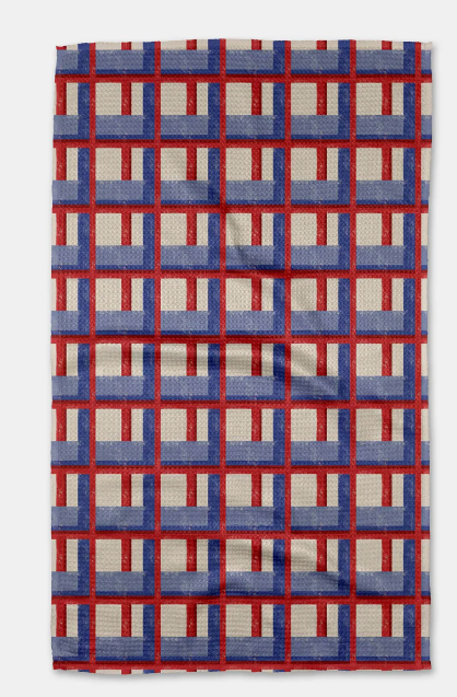 Geometry Tea Towel | Cielo Grid