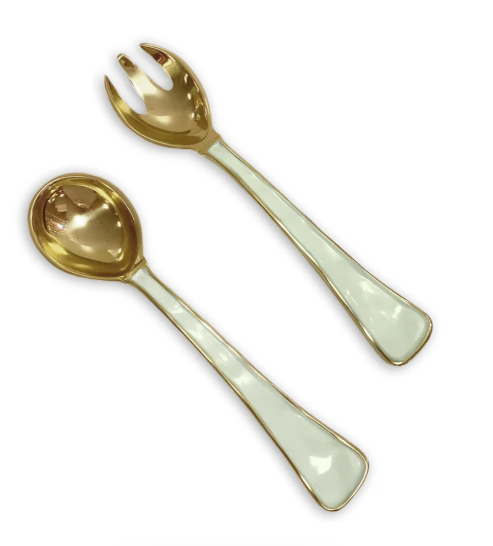 8478 Pistachio ENCANTO Soho Salad Servers