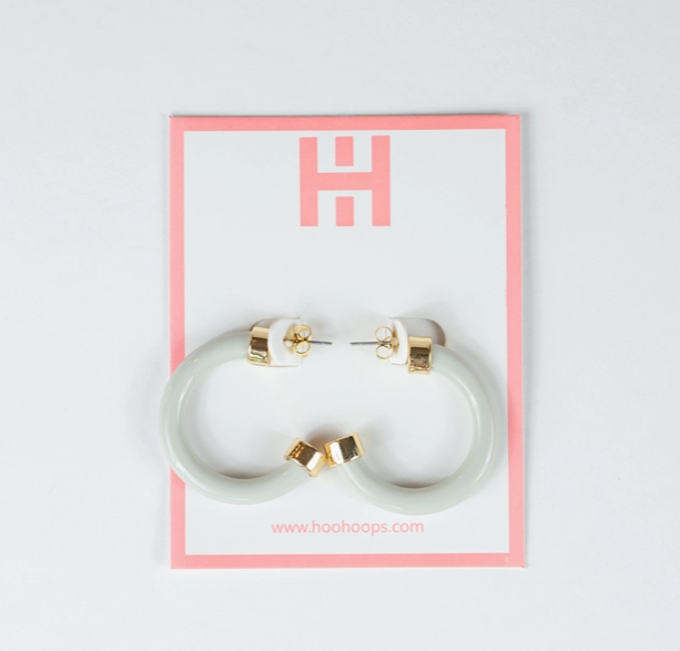 1" Mini HooHoops | Bone
