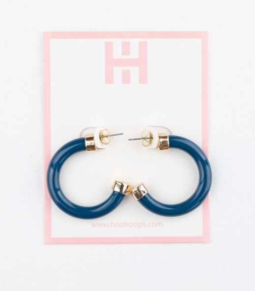 1" Mini HooHoops | Navy