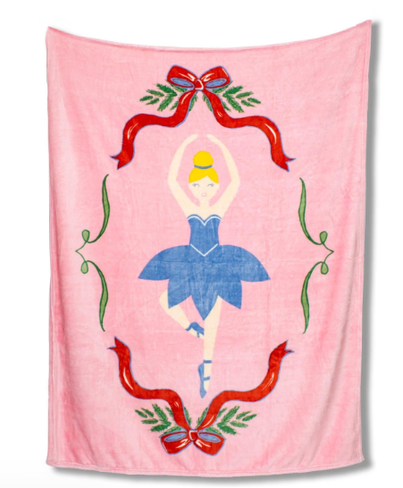 Ballerina Waltz Throw Blanket