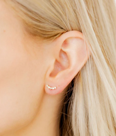 Abigail Sparkle Stud Earrings
