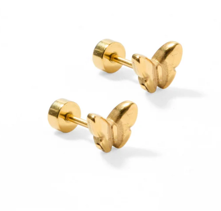 Bella Butterfly Stud Earrings