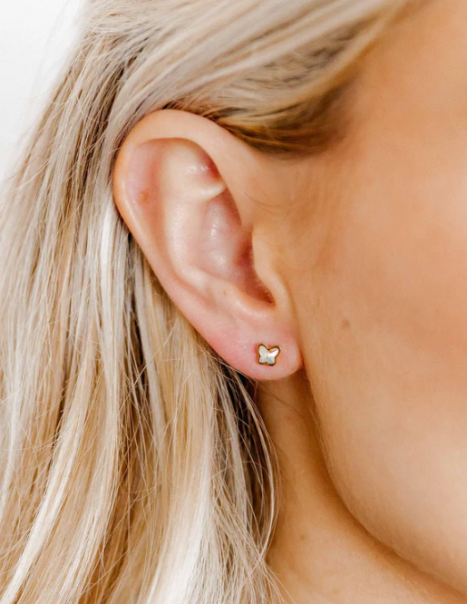 Polly Butterfly Stud Earrings