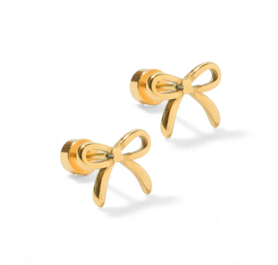 Sadie Bow Stud Earrings
