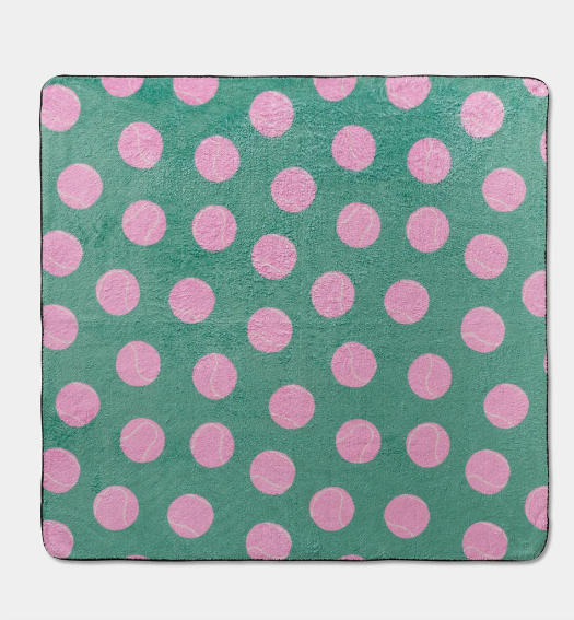 Geometry Dog Towel | Pink Ball
