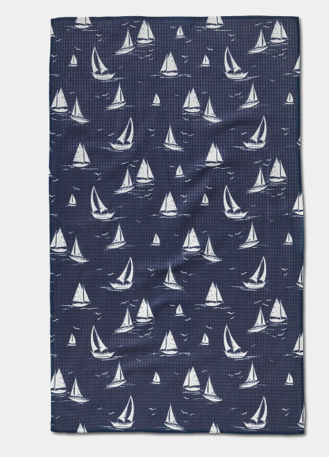 Geometry Hand Towel | Race Day