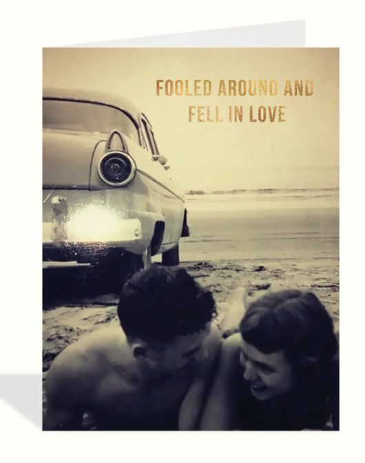Fooling Around Anniversary Card