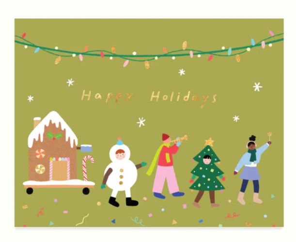 Holiday Parade Card
