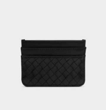 Nova Woven Cardholder | Black
