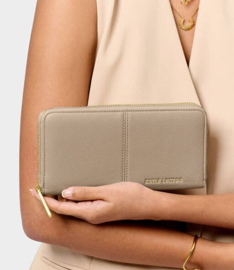 Laila Large Purse | Lt Taupe
