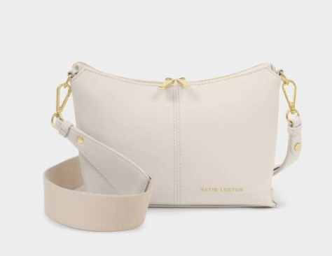Laila Slouch Crossbody Bag | Off White