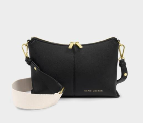 Laila Slouch Crossbody Bag | Black