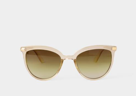 Ravello Sunglasses (96) | Nude Transparent – Lovely Paperie & Gifts