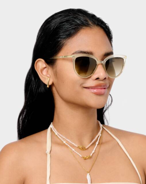 Ravello Sunglasses (96) | Nude Transparent
