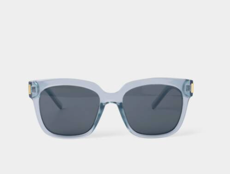 Roma Sunglasses (99) | Blue Transparent