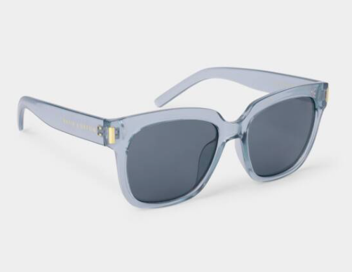 Roma Sunglasses (99) | Blue Transparent