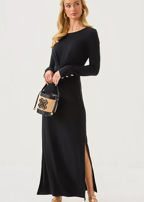 Alessani Maxi Dress | Noir