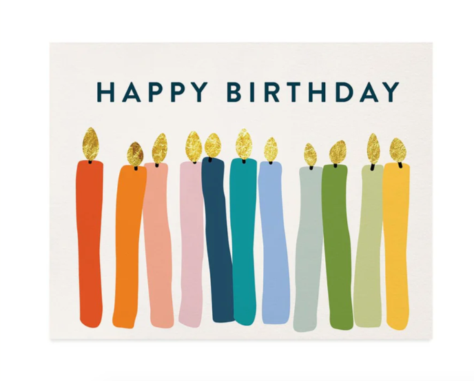 Birthday Candles Card