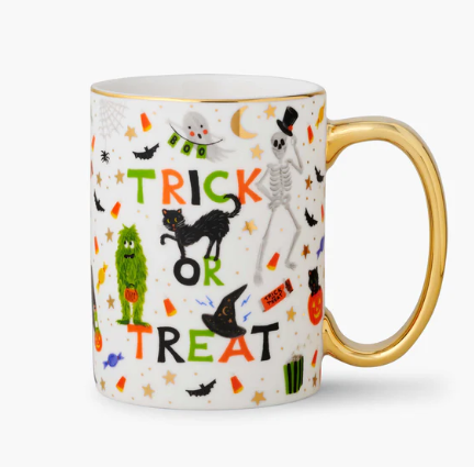 Halloween Parade Porcelain Mug