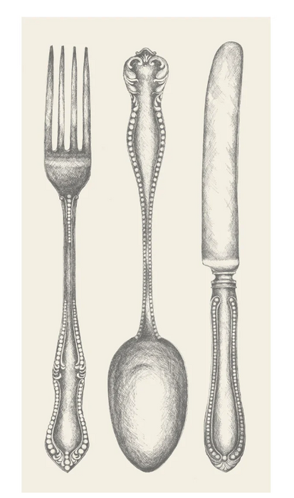 Classic Cutlery Guest Towel