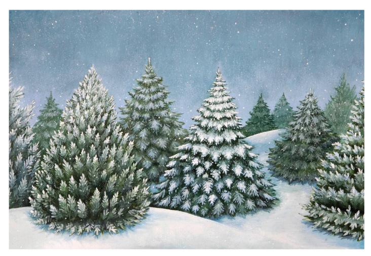 Evergreen Forest Placemat