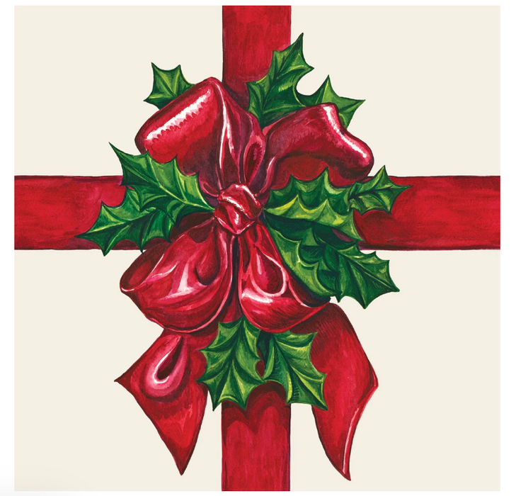 Christmas Present Cocktail Napkin