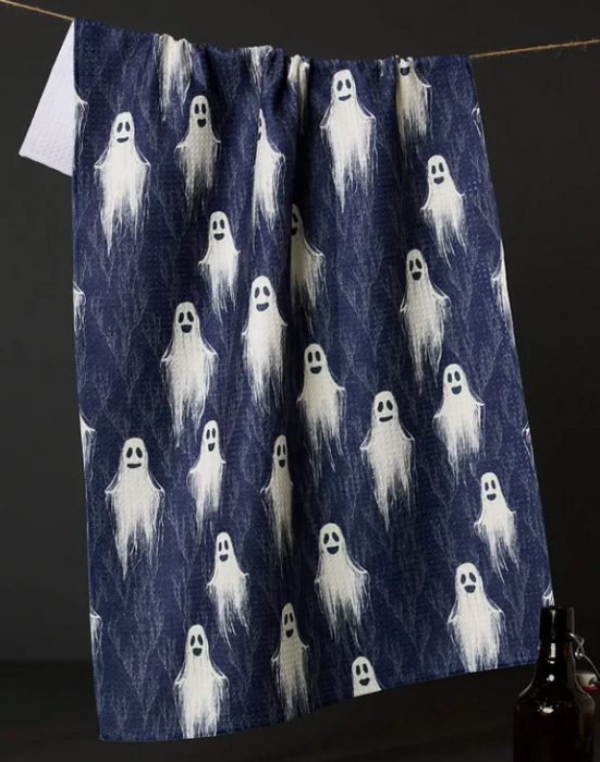 Geometry Tea Towel | Happy Ghosting