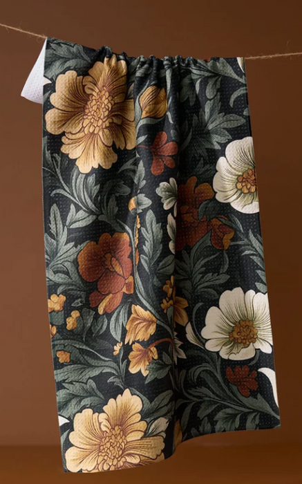 Geometry Tea Towel | Classic Floral