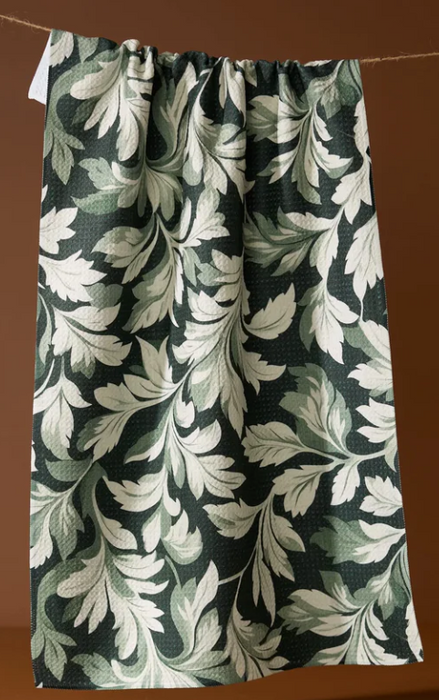Geometry Tea Towel | Classic Foliage
