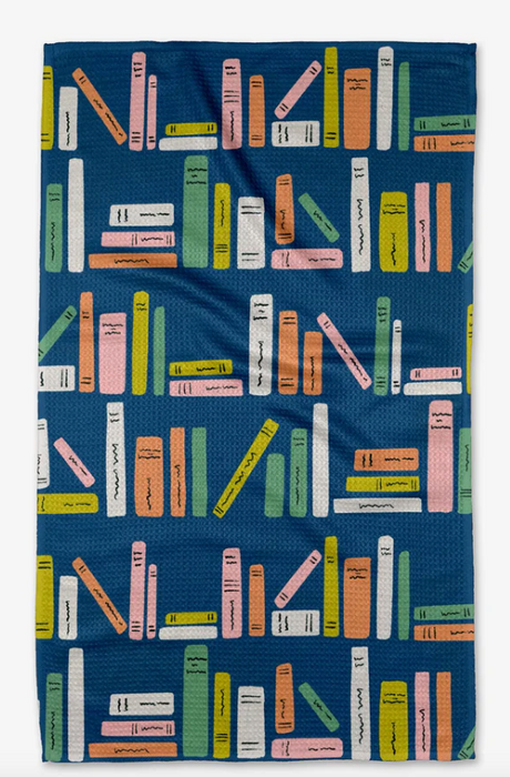 Geometry Tea Towel | Bookish Stripes
