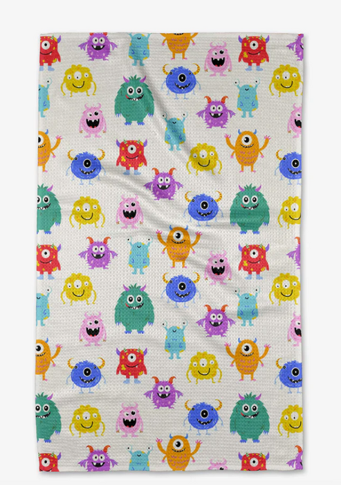 Geometry Tea Towel | Goofy Critters