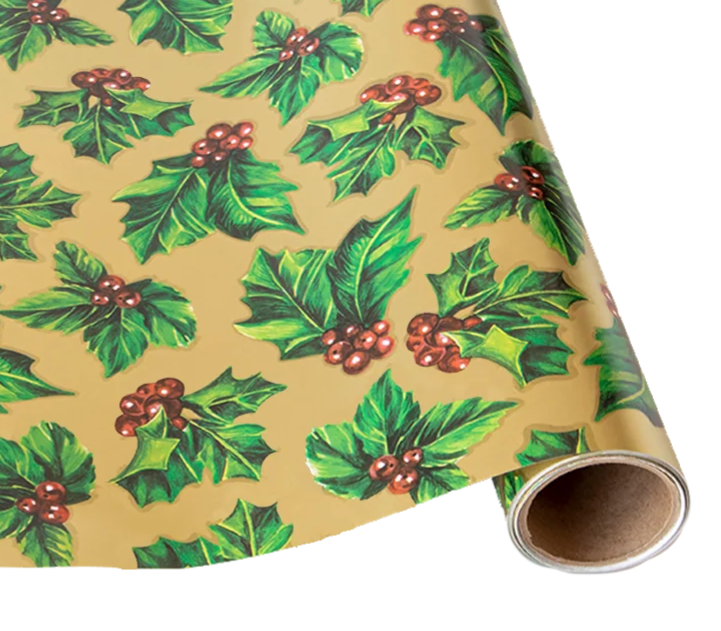 Paper Table Runner | Gilded Holly