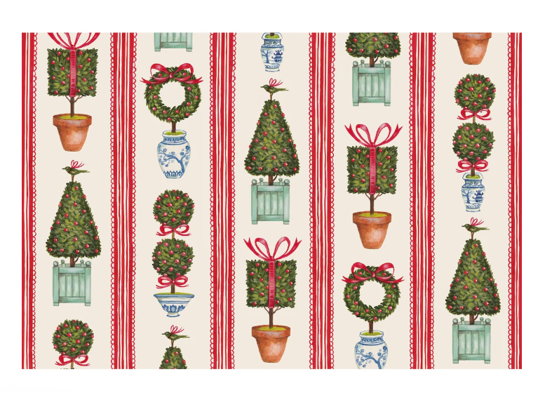 Holiday Topiary Placemat