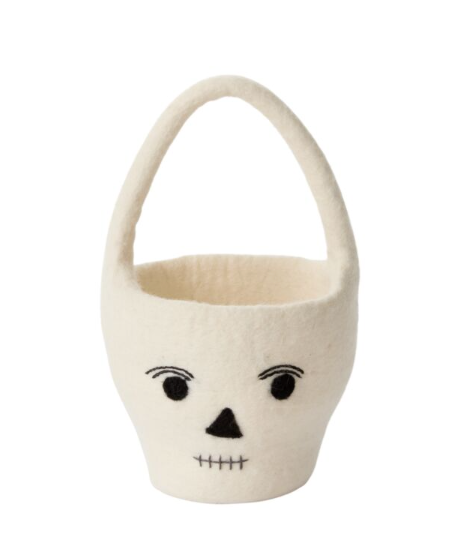 Skeleton Trick or Treat Basket