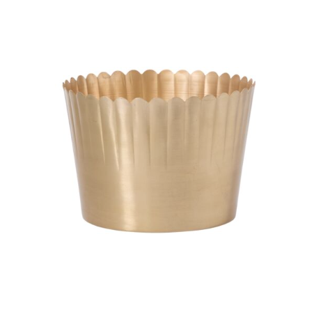 10" Gold Delicata Pot