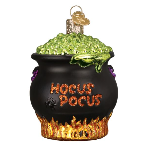 Halloween Cauldron Ornament
