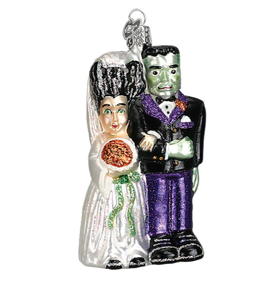Frankenstein & Bride Ornament