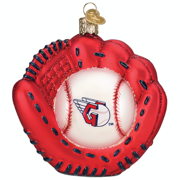Guardians Baseball Mitt Ornament