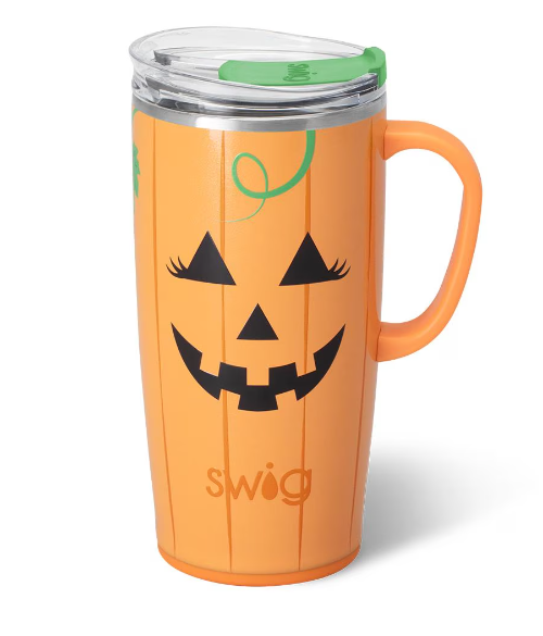 Boo Crew Pumpkin Travel 22oz Mug