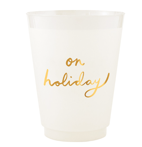 On Holiday Frost Cup Set