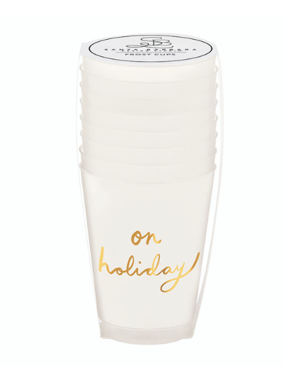 On Holiday Frost Cup Set
