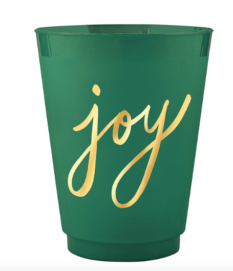 Green Joy Frost Cup Set